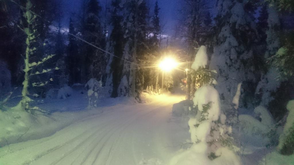 Lapland Snow Cabin Masugnsbyn Bagian luar foto