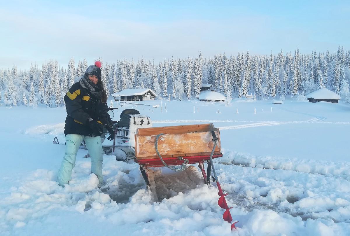 Lapland Snow Cabin Masugnsbyn Bagian luar foto